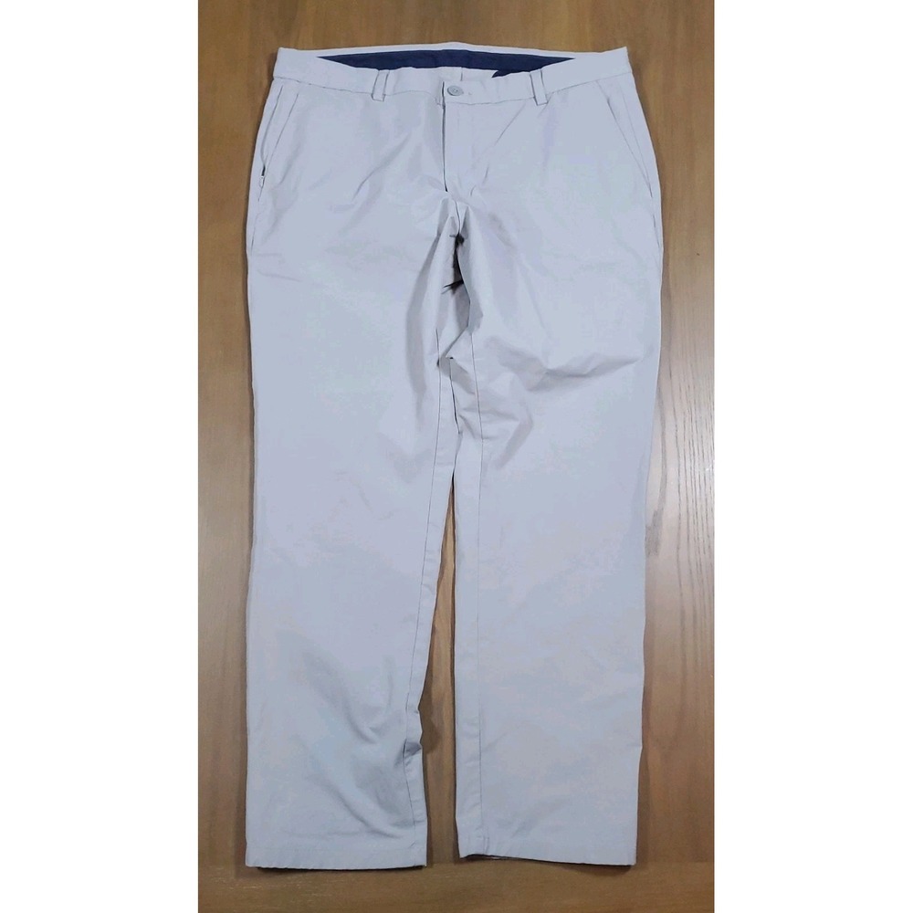 Vineyard Vines Pants Mens 36x30 Gray On-The-Go Stretch Performance OTG Chino